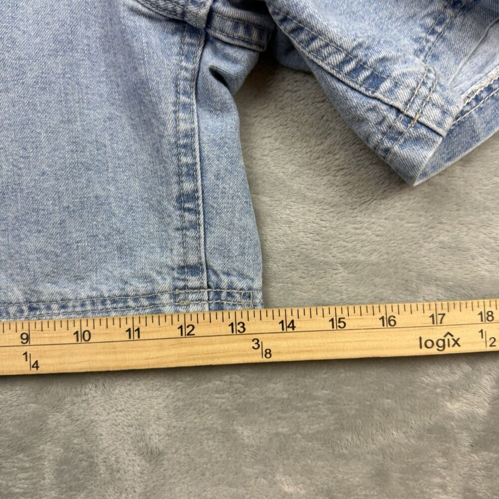 Vintage Riders by Lee Light Wash Denim Shorts Women’s Size 16 Medium 90s Mom - Picture 10 of 10